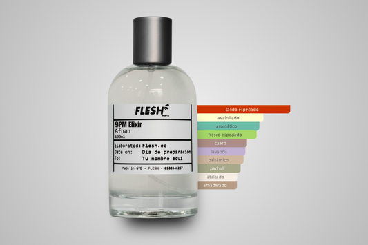 Inspirado en 9PM Elixir - Afnan