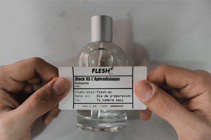 Inspirado en Black XS L'Aphrodisiaque - Rabanne