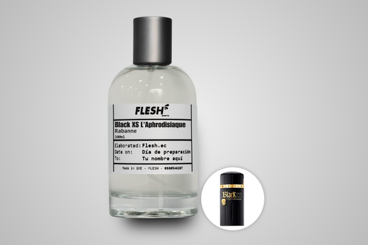 Inspirado en Black XS L'Aphrodisiaque - Rabanne